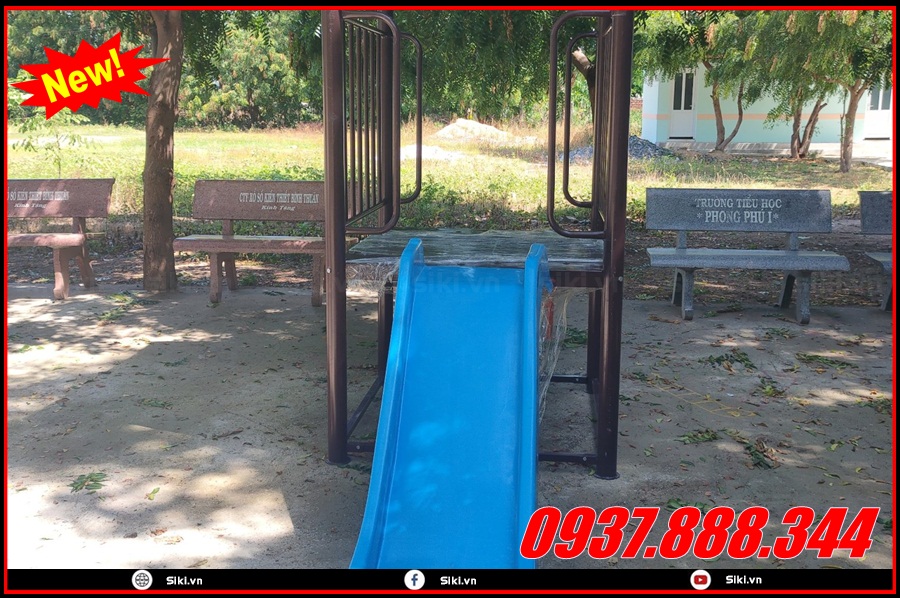 Trẻ em khoảng độ tuổi bao nhiêu có thể sử dụng sản phẩm cầu trượt ngoài trời?