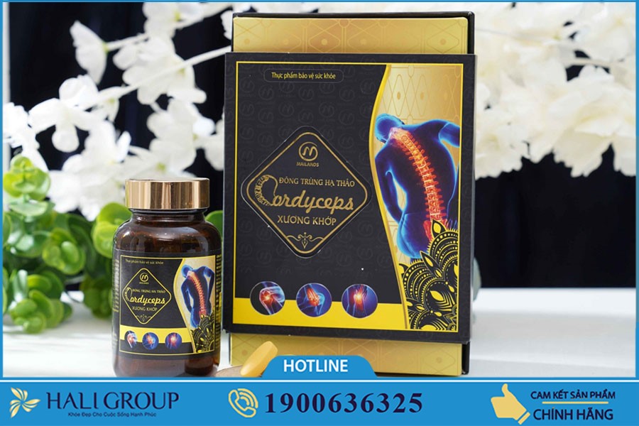 Viên nén Đông Trùng Hạ Thảo Cordyceps Xương Khớp Mailands - sản phẩm tuyệt vời cho sức khỏe của bạn