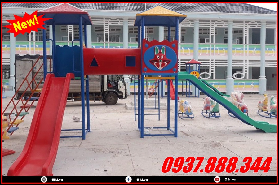 Những mẫu sản phẩm cầu trượt liên hoàn 2020 được ưu chuộng nhất