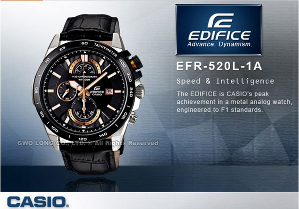 Đồng hồ nam cao cấp chính hãng Casio EFR-520L
