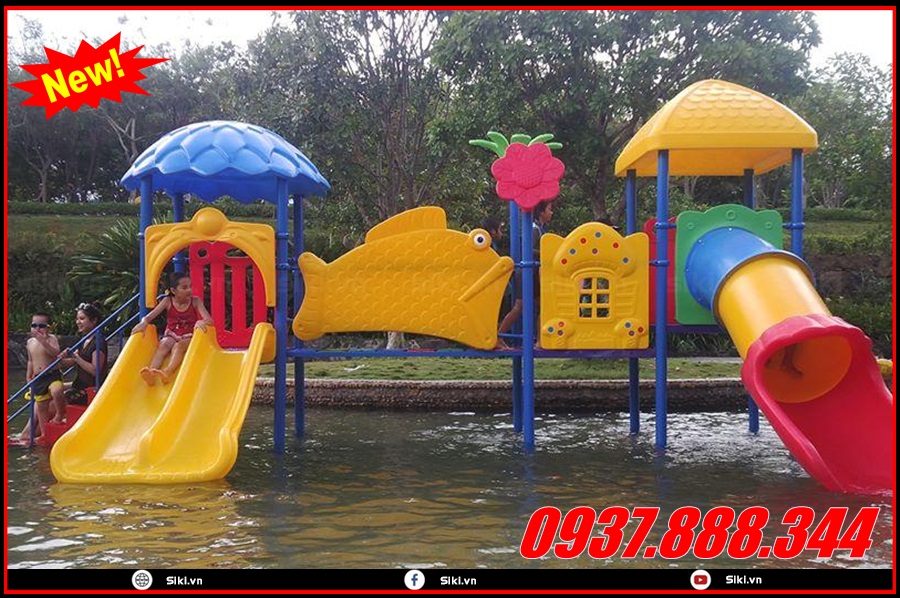 Xu hướng cầu trượt hồ bơi cho trẻ em 2020 ở TP.HCM