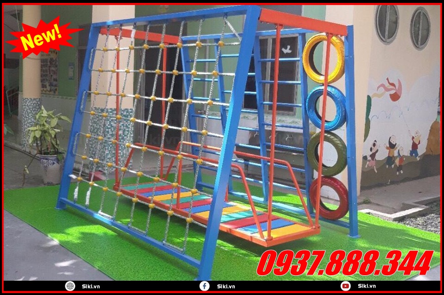 Địa chỉ bán thang leo mầm non chất lượng tại TP.HCM