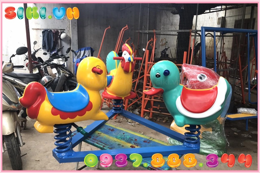 Thú nhún lò xo được dùng cho trẻ em khoảng bao nhiêu tuổi?