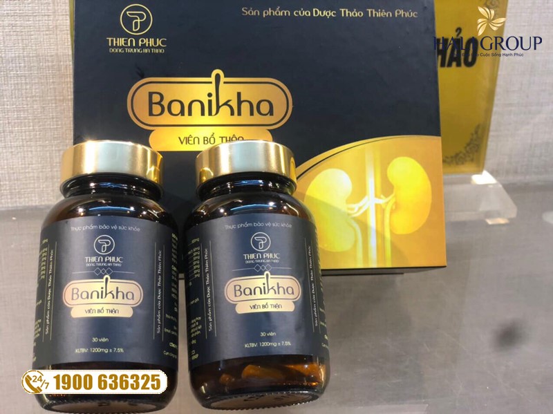 Viên uống bổ thận Banikha: sản phẩm tốt cho sức khỏe